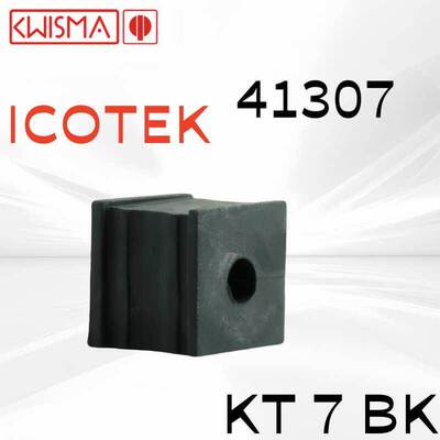 原装德国进口ICOTEK易科智联穿墙板内穿芯41307 KT7BK 黑色