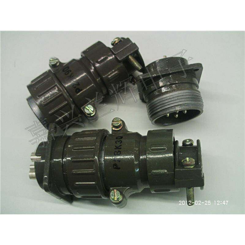 厂家直销航空插 P28-7芯 P28K12Q 航空插头 圆形连接器