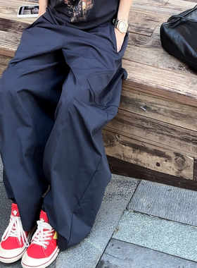 AMAZING IN | 弯刀裤 |大口袋阔腿休闲裤A250611-AI56BSP82501560