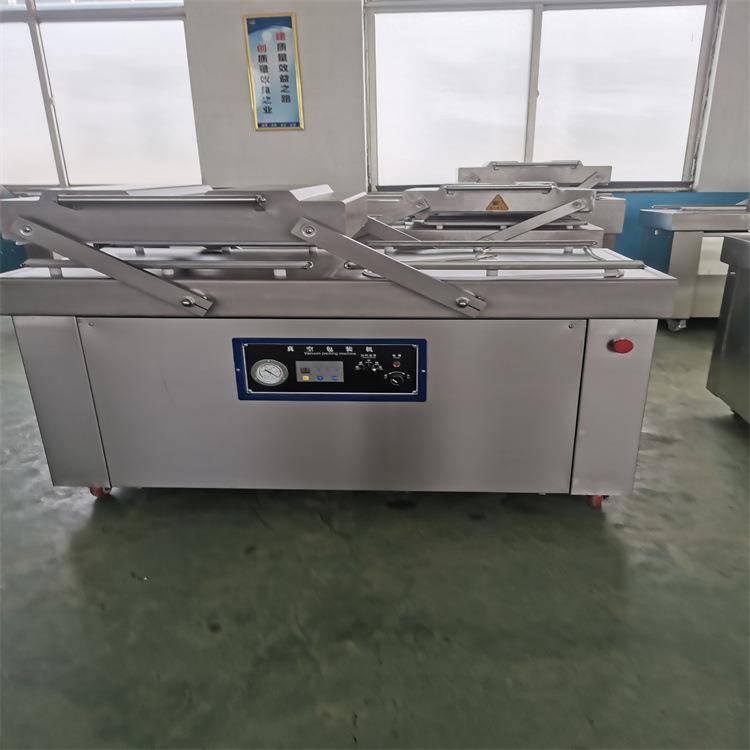 800型双室真空包装机玉米双室真空包装机烤鸡肉制品保鲜封口设备