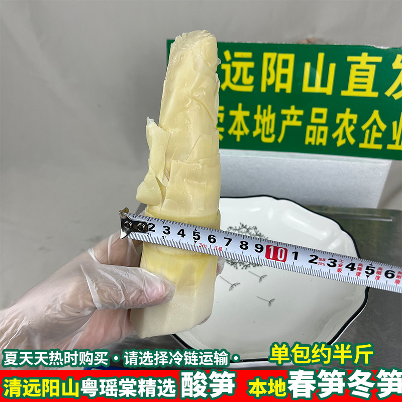 清远阳山整颗酸笋片冬笋春酸笋丝真空螺蛳粉配料酸笋商用菜嫩笋丝