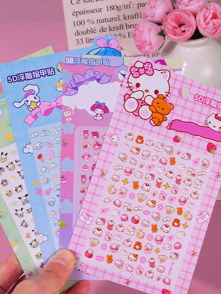 Luminous Nail Stickers for Kids, Odorless Glow Art - Product image 3