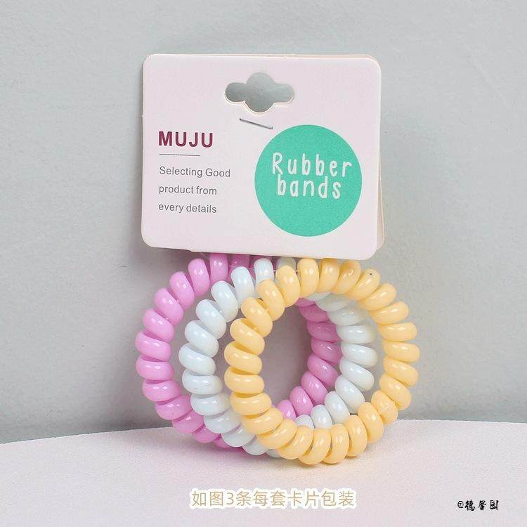 小清新发圈简约发饰电话线头绳发绳马尾高级感加粗高弹性头饰品,家庭/个人清洁工具,发圈/发网,淘宝优惠券,粉丝福利购,淘宝优惠卷