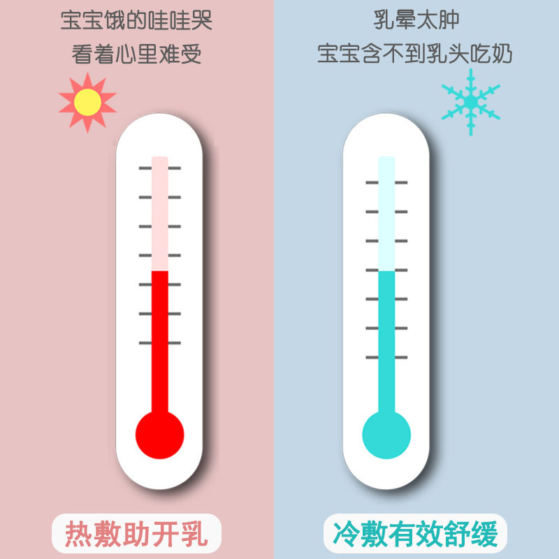 乳房冷热敷垫消除奶结乳房热敷袋胸部涨奶舒缓涨奶疏通乳腺缓解