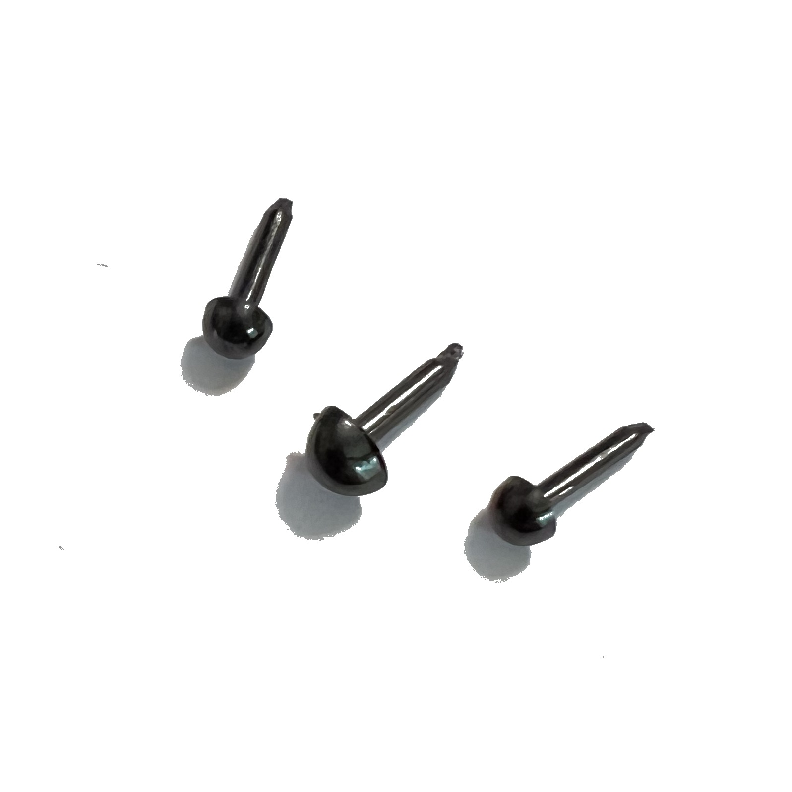 钩针狗鼻子玩偶手工编织配件眼睛