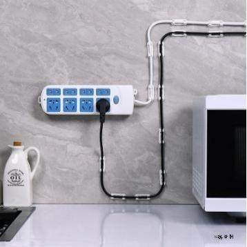 贴墙理线器卡扣床头充电线理线卡扣卡扣寝室整理网线免钉路由器,收纳整理,挂钩/粘钩,淘宝优惠券,粉丝福利购,淘宝优惠卷