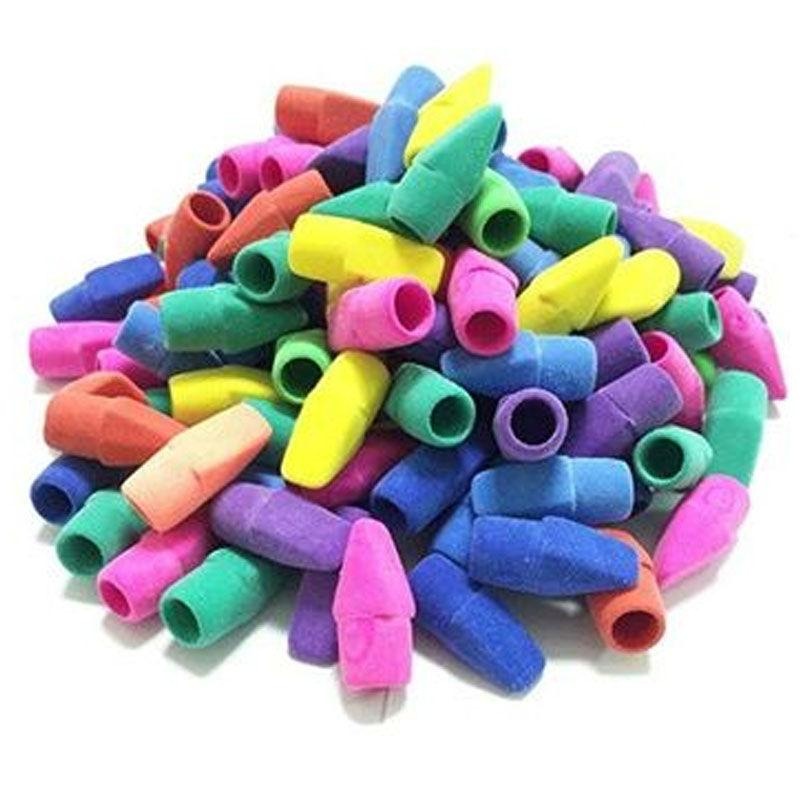 学校形状百搭小橡皮擦橡皮头铅笔