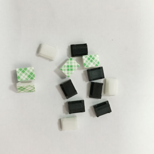 耐高温自粘线路固定卡扣绿格泡棉