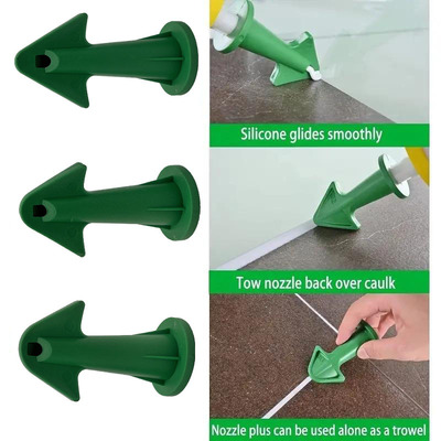 玻璃胶打胶尖嘴套装打胶枪工具