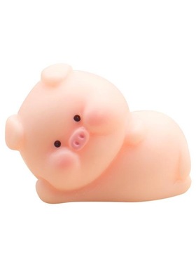 呆萌潮玩小猪卡通家居摆件汽车