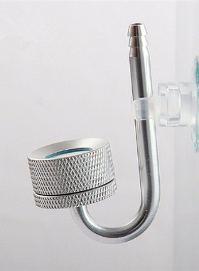 迷你水族箱鱼缸银紫蓝色系统CO2二氧化碳雾化器扩散器水生植物