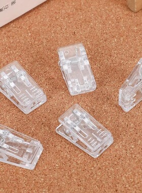 diy胸牌夹照片夹亚克力透明双面