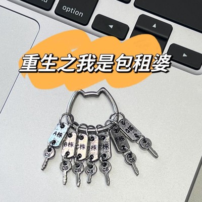 抽象搞笑包租婆钥匙串小红书同款