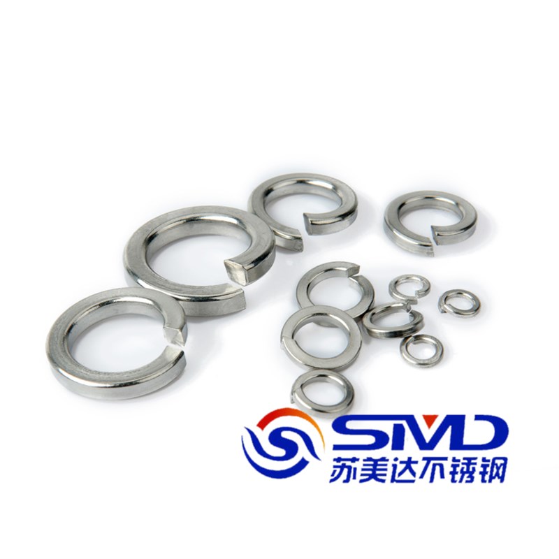 304不锈钢弹簧垫圈/弹垫/垫圈/垫片/华司介子/GB93/M2-M27/规格全