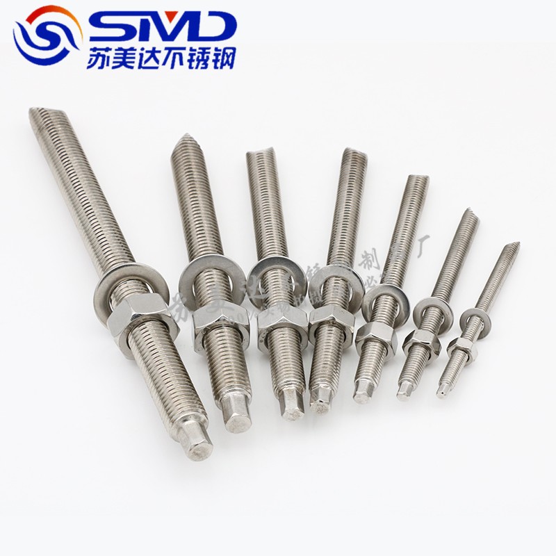 特价304不锈钢化学锚栓/膨胀螺栓/螺钉/螺丝M8/10/12/14/16/18/20