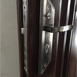 老式防盗门锁具套装把手锁体11齿锁芯三件套通用型整套锁具