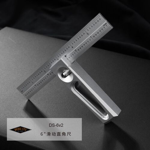 Bridge City 滑动直角尺 DS 深度规划线规 木工手工测量不锈钢