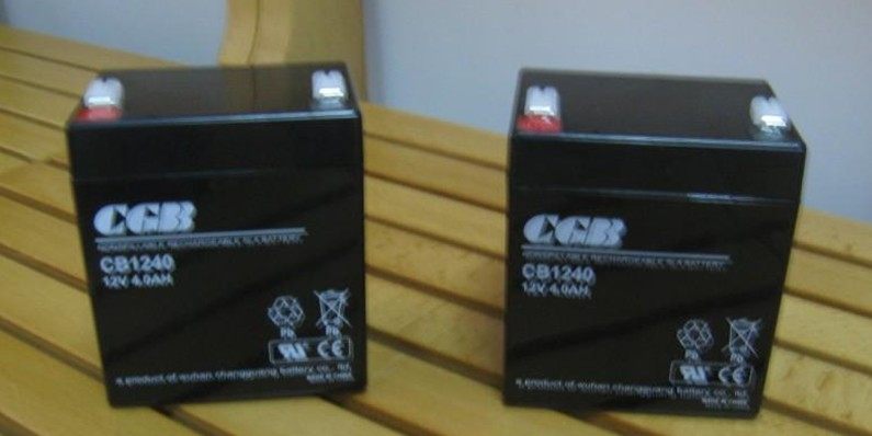 CGB蓄电池 CB1240 12V4AH 电梯应急 UPS电源 烟感主机用电瓶 长光