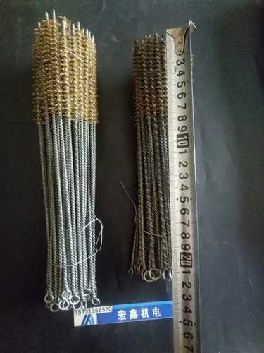 电动机 马达维修工具 210mm清槽刷 工业钢丝刷 电机除锈清洁50支