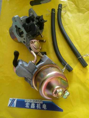 汽油机抽水泵机配件168f 170f 188f 190f微耕机 168带开关化油器