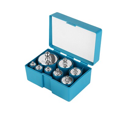 100g200g500g1000g镀铬砝码套装 校准电子天平 M2级标准砝码