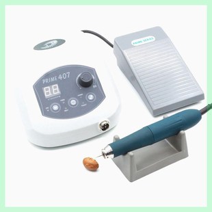 韩国进口PRIME407双卡无刷电子打磨机玉石雕刻机牙机核雕微型电磨