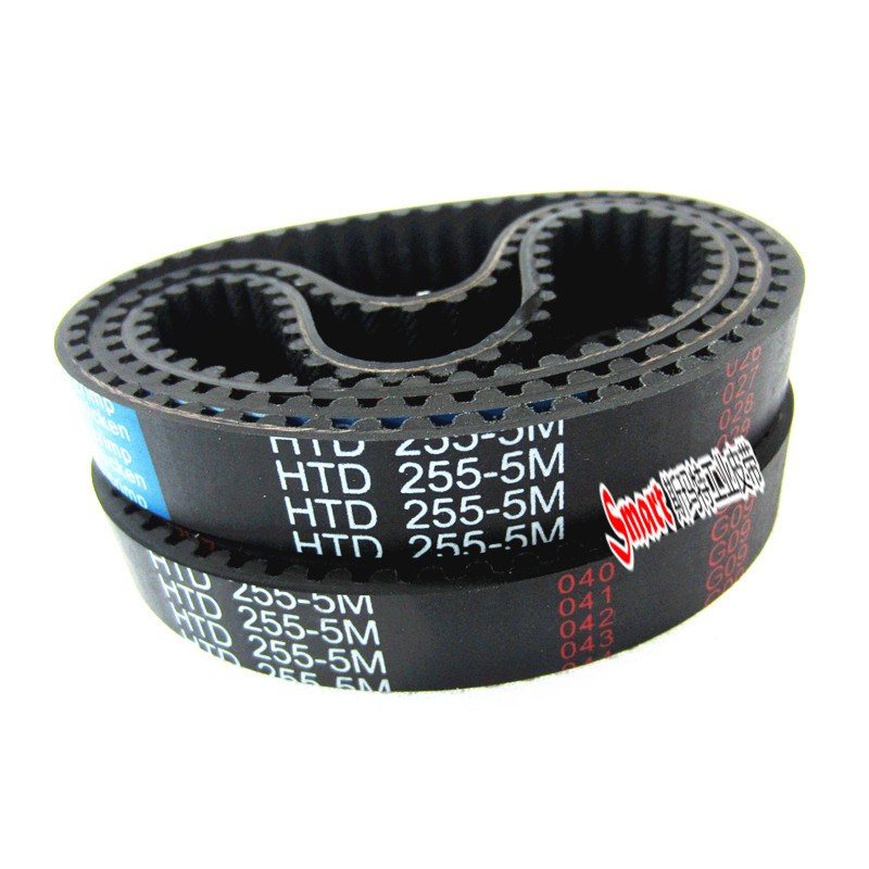 同步带HTD255-5M 260 265 270 275 穿孔机细孔放电小电机传动皮带