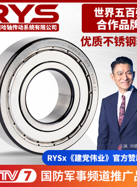 RYS 不锈钢轴承 62204 62205 62206 62305 ZZ 官方自营