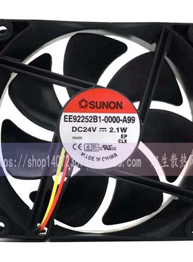 EE92252B1-000C-A99 SUNON建准 9225 24V 2.1W 9CM变频器散热风扇