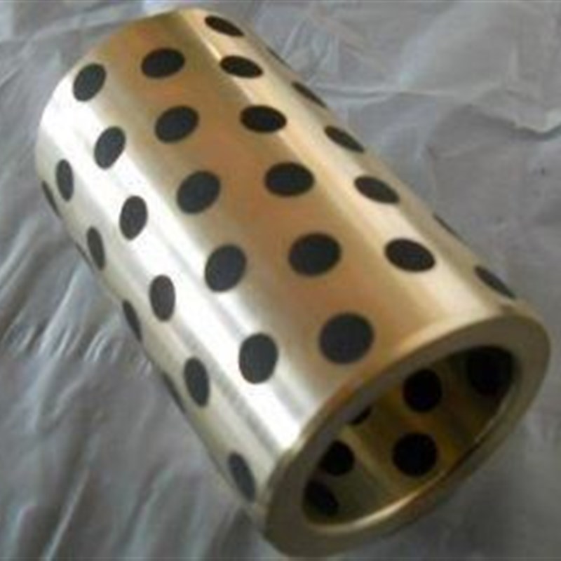 黄铜石墨铜套内径6 8 10 12  14 15 16 18 20 25 30 35 40 45外径