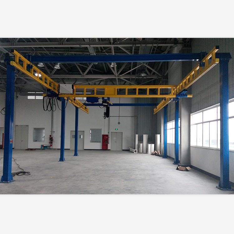 KBK单轨吊简易手推龙门吊架刚性KBK起重机KBK柔性轨道悬挂起重机