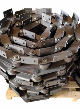 定做04不锈钢工业双侧弯板筑模机铸造机碳钢弯儿大节距非标链条