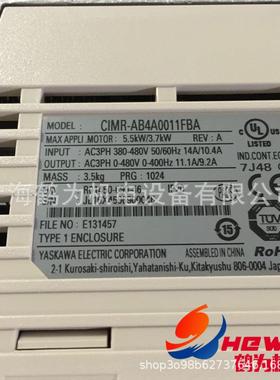 CIMR-GA70B402供应原装A1000系列变频器 80V/7.5KW