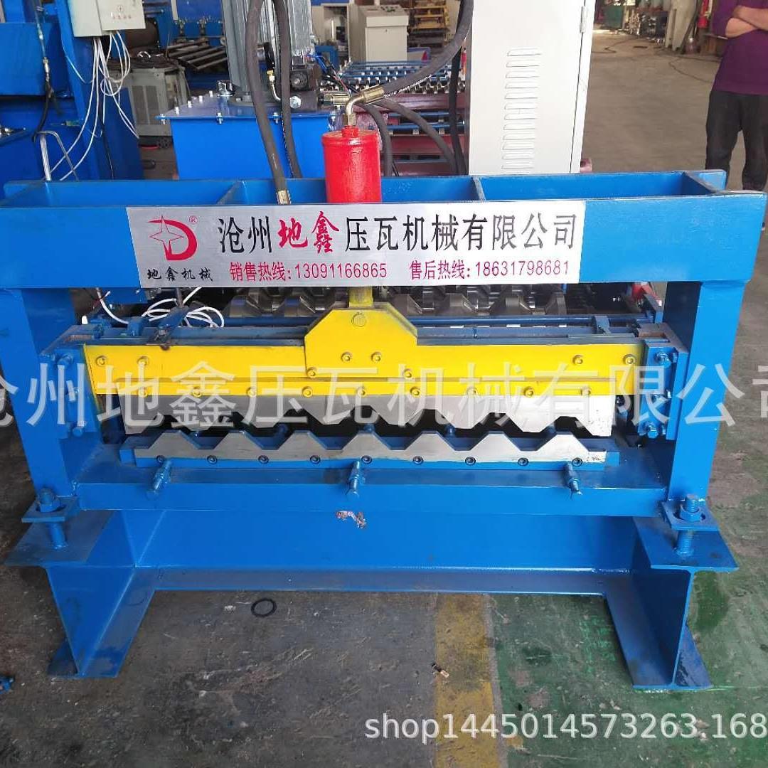 全自动750外强横挂板设备压瓦机 沧州 冷弯成型机