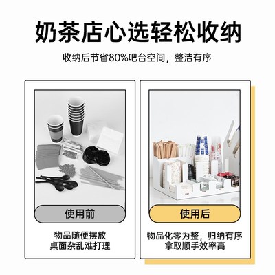 黑色不锈钢纸杯架咖啡p店杯子奶茶杯置物架吧台桌面吸管杯盖收纳