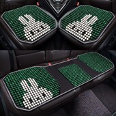 汽车坐垫四季 珠子单个屁屁垫座垫 单片木珠方垫透气凉垫座椅垫四季