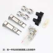 4轮吊轮阳台吊滑木门移门滑轮推拉门吊轮静音四轮吊轨轨道轮2只装