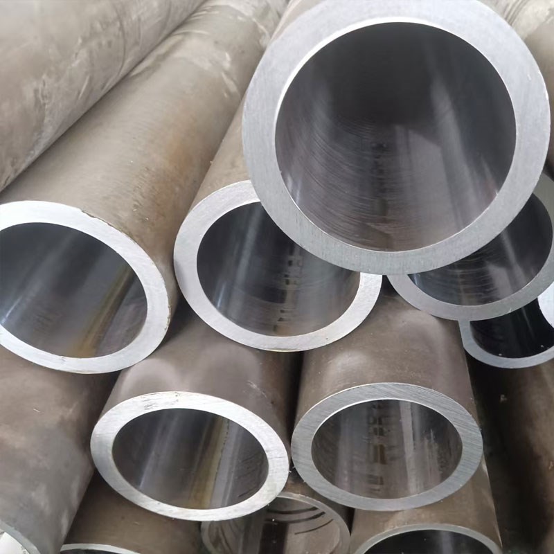 20#空心圆管Q355B合金不锈无缝钢管45号厚壁精密碳钢管切割定尺