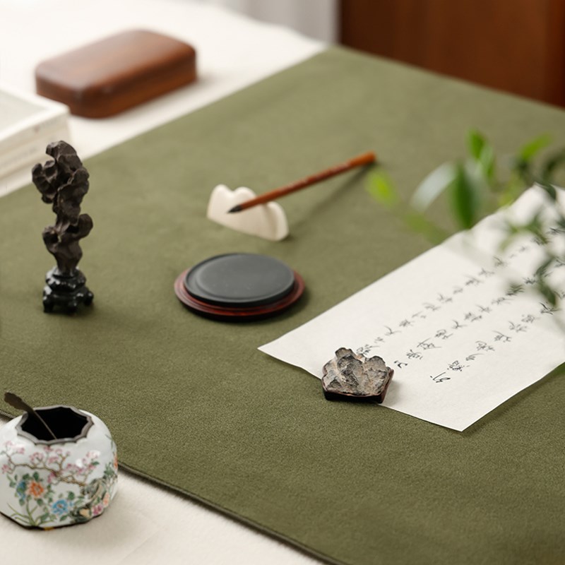 水洗双面平绒画毡 书画毛毡垫彩色水洗毛毡书法毛笔字练字桌布垫