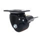 超重载尼龙耐磨万向轮工业刹车脚轮2寸3寸4寸黑色巨无霸固定轮