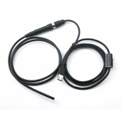 3.9mm 5.5mm双镜头汽车工业内窥镜耐高温70防水高清电脑内窥镜