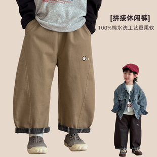 【悠悠童话】男童裤子春秋款儿童休闲裤2026新款春装潮 长裤童装