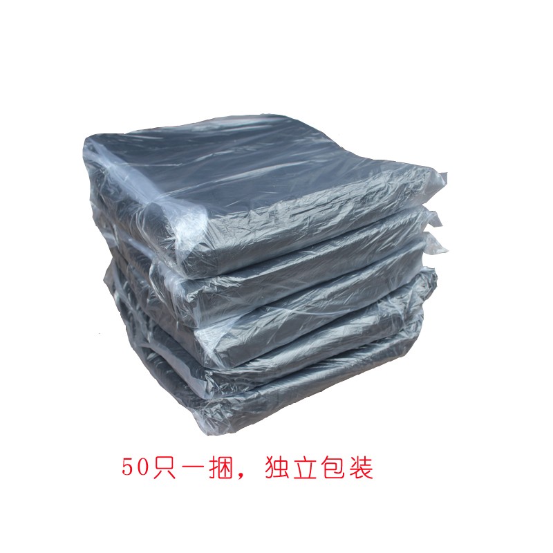 诺兴240L升环卫加厚垃圾袋大号120L塑料袋80升黑色平口100L环卫袋