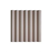 立体不规则板小分波浪板柱公波纹装 饰板大型2半圆波浪板波浪板