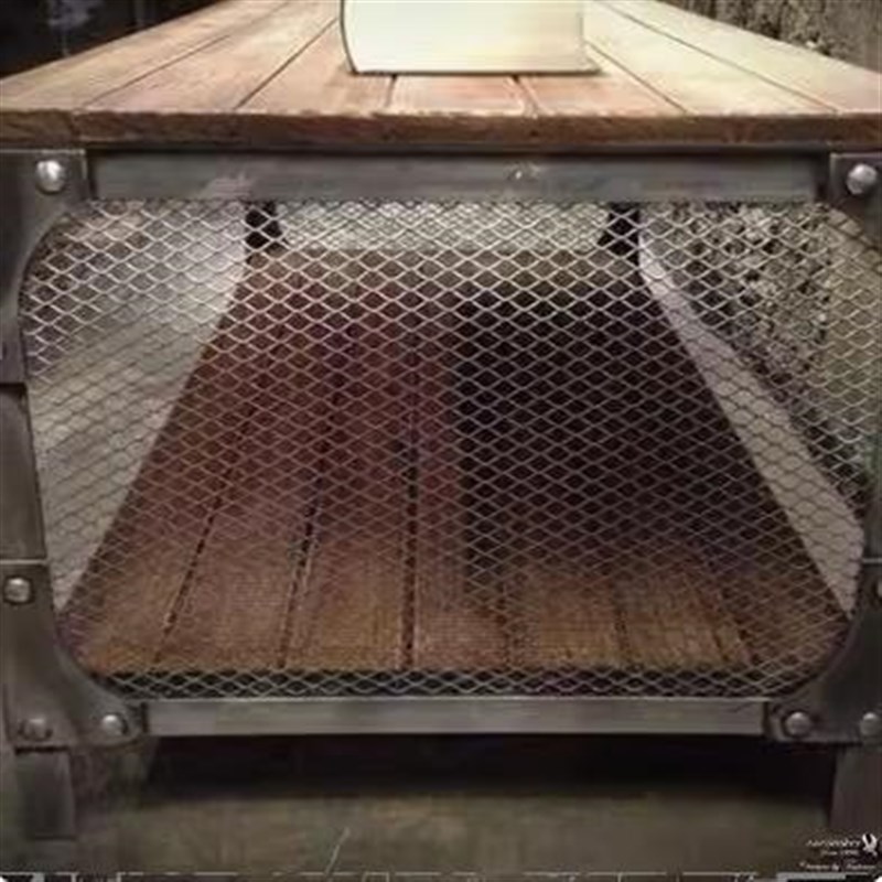 美式简约LOFT工业铁艺方形实木双层茶几复古做旧咖啡桌边几
