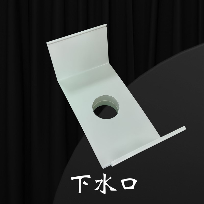 600PVC排水槽天沟雨水排污导流防腐大号落水种植饲养槽屋簷沟放生