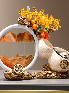 玄关钥匙收纳摆件入户门口放葫芦客厅新居新房子搬家送礼乔迁礼物