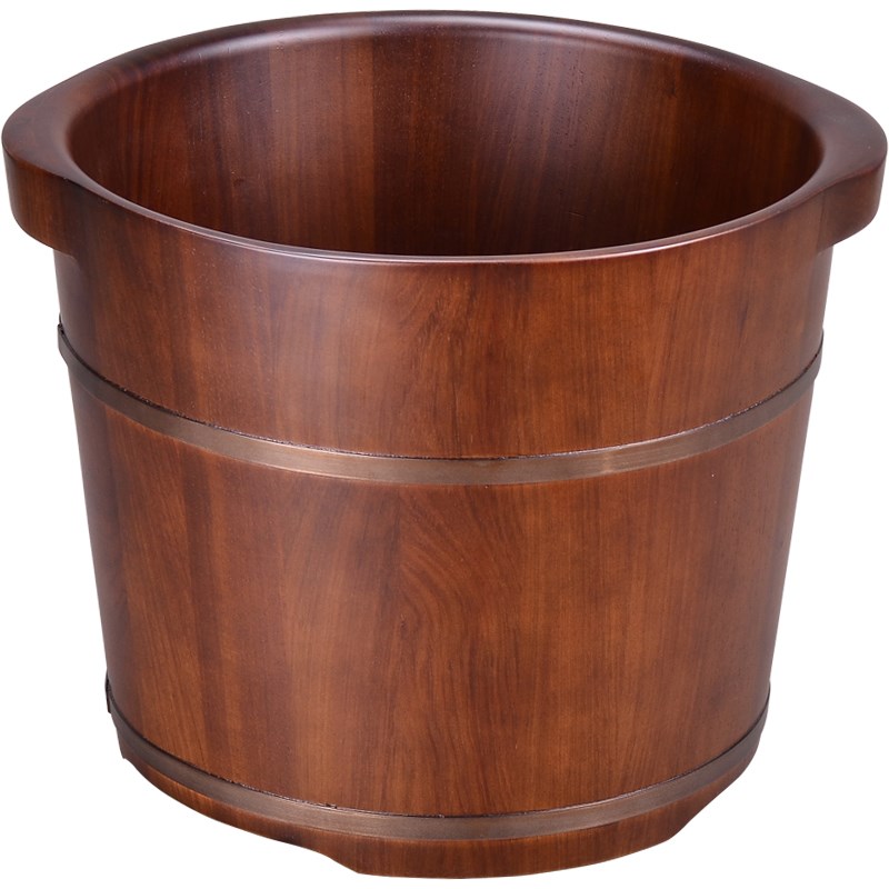 木风花梨木泡脚桶木桶家用过小腿木质高深桶足浴洗脚木盆按摩盆