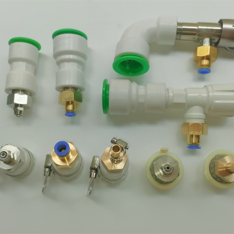 东城开槽机配件切割机喷咀PPR接头水龙头快速转换水阀喷头水水嘴