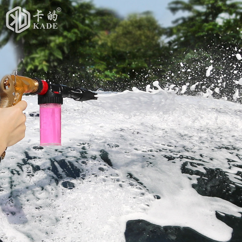 泡沫洗车水枪水管喷壶家用高压刷车水抢喷头神器软管浇花工具套装